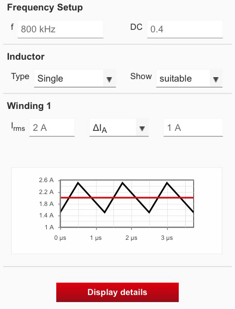 Wuerth Elektronik eiSos upgrades RED EXPERT online design tool